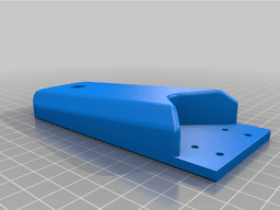 Lightsaber wall mount (vertical) 3d model