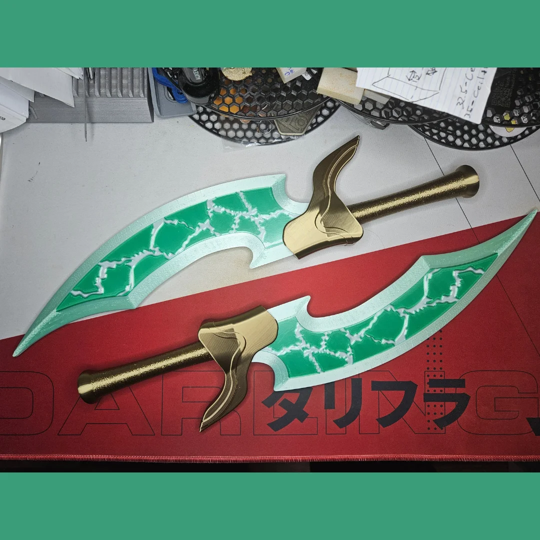 Sunraku's Marsh Daggers V3 3d model