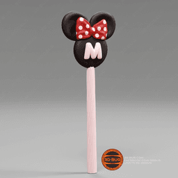 Cookie in Minnie Mouse style 3d model