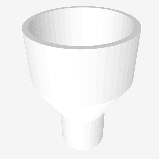 20mmOD36mmID55mmZFunnel.stl 3d model