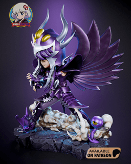 Saint Seiya Aiacos Chibi - Premium Collectible 3d model
