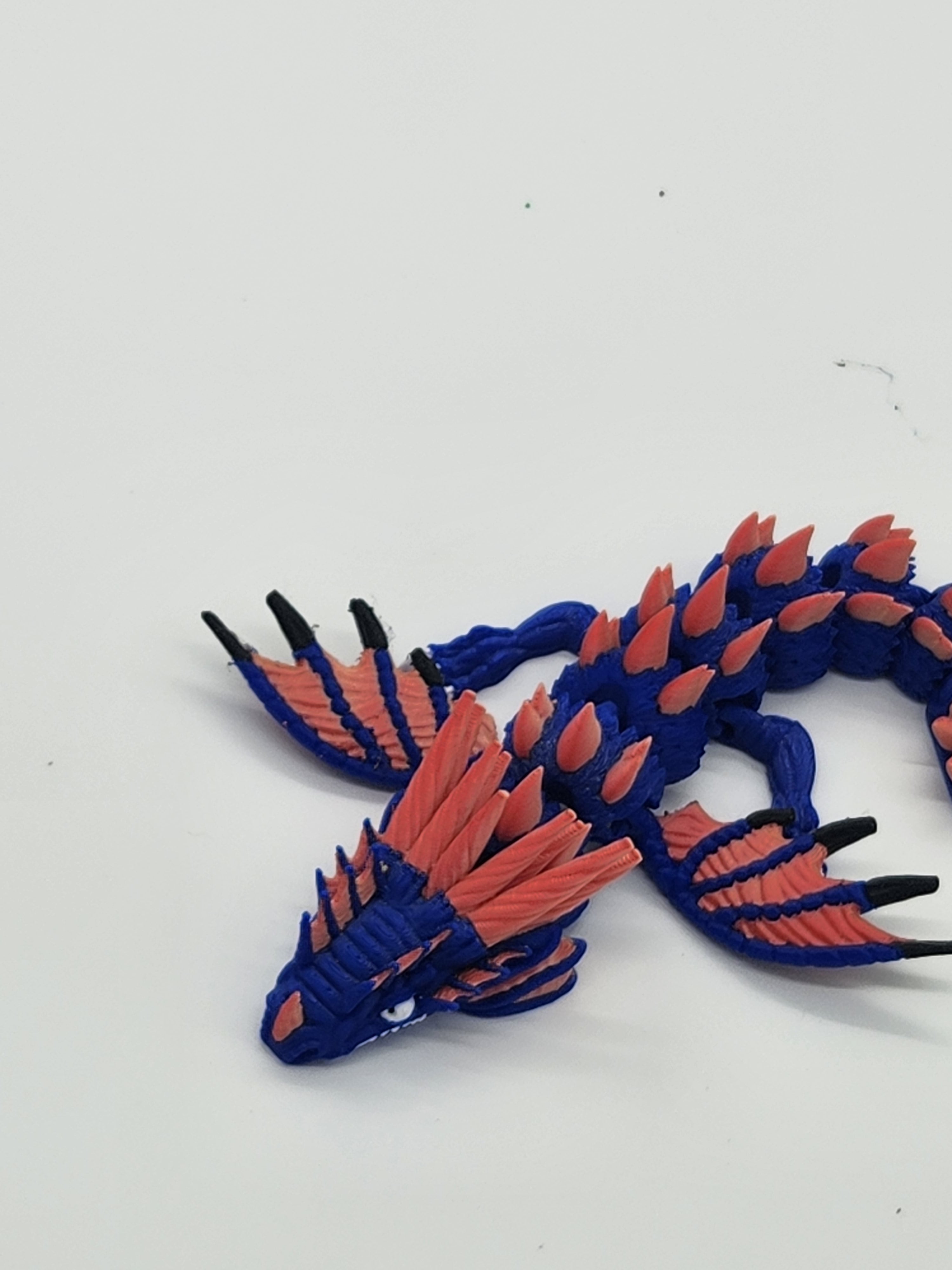 Pre-painted Shadow Spike Dragon 3d model