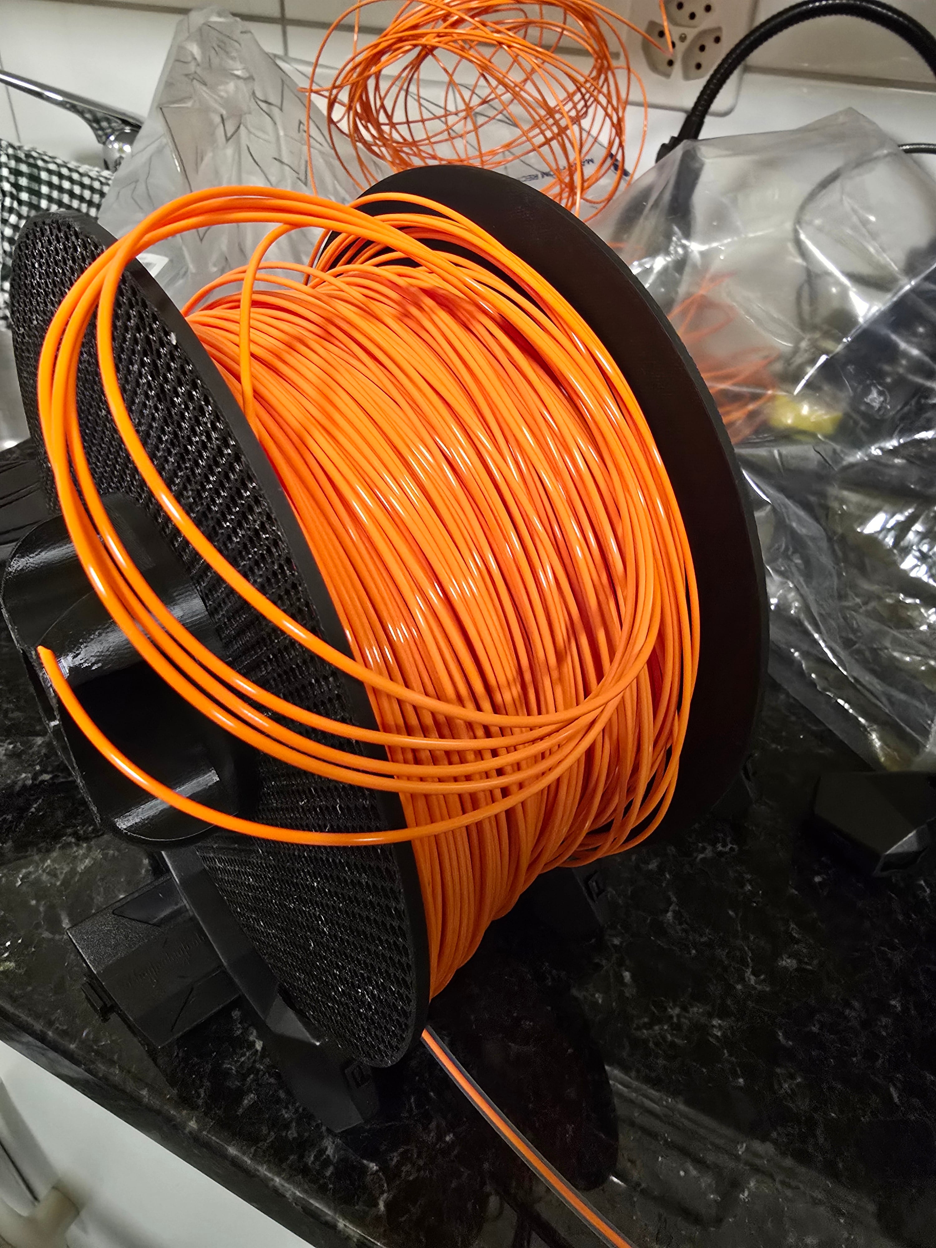 Respool Spool / Variable refill spool 3d model