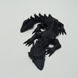 Articulated Rock Lizard Spiky Dragon 3d model