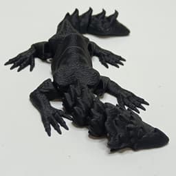 Articulated Rock Lizard Spiky Dragon 3d model