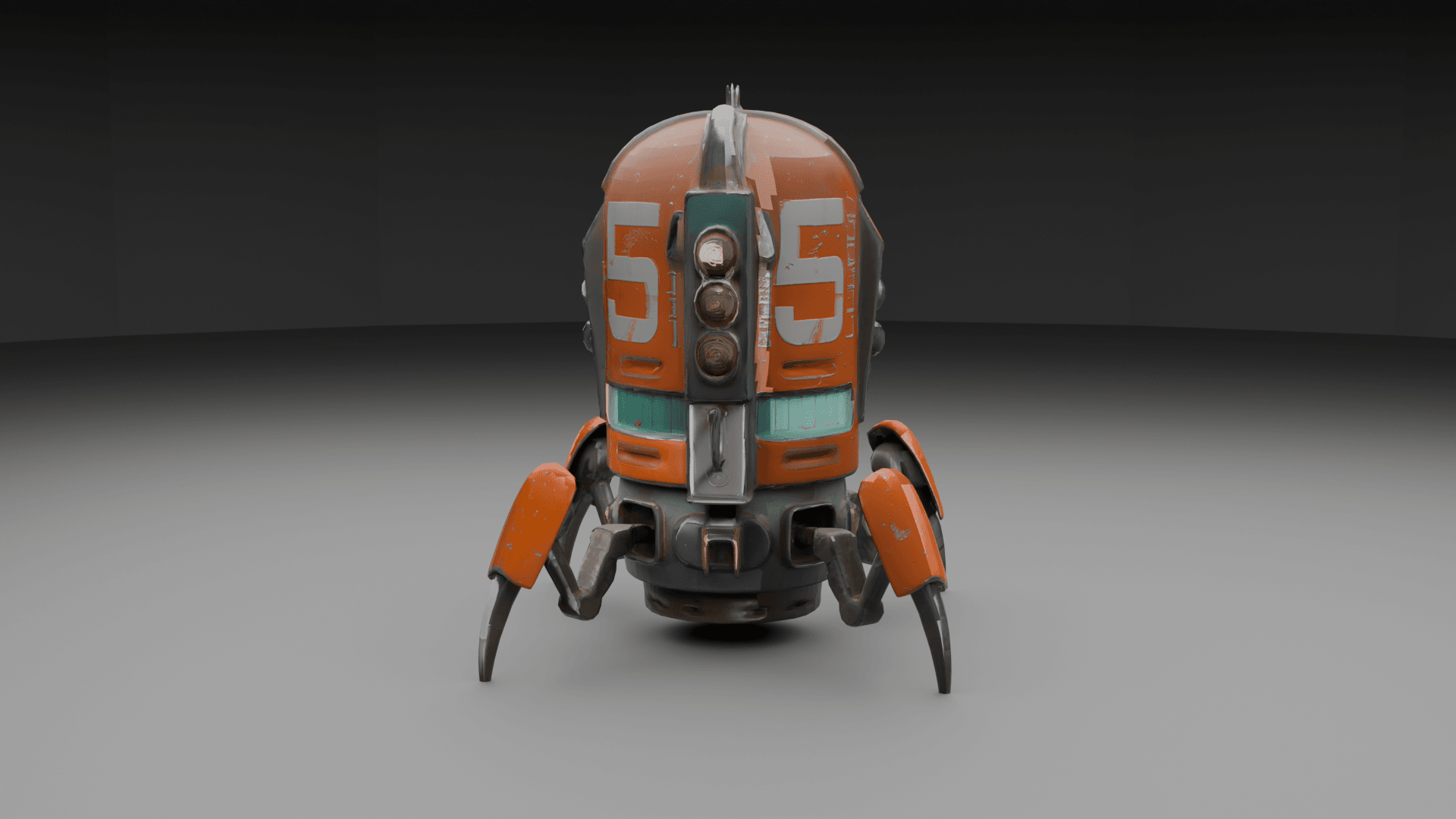 SpiderBot 5 3d model