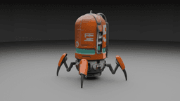 SpiderBot 5 3d model