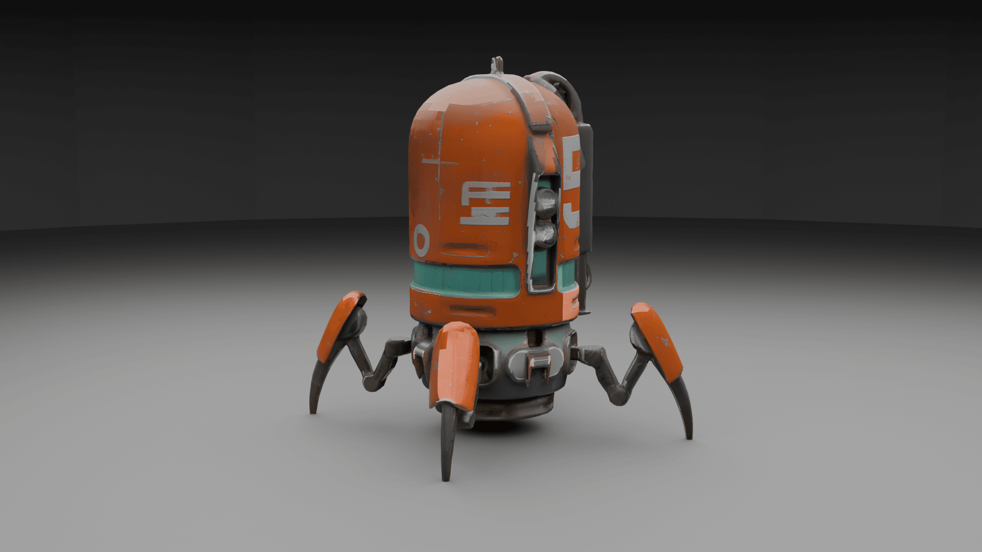 SpiderBot 5 3d model