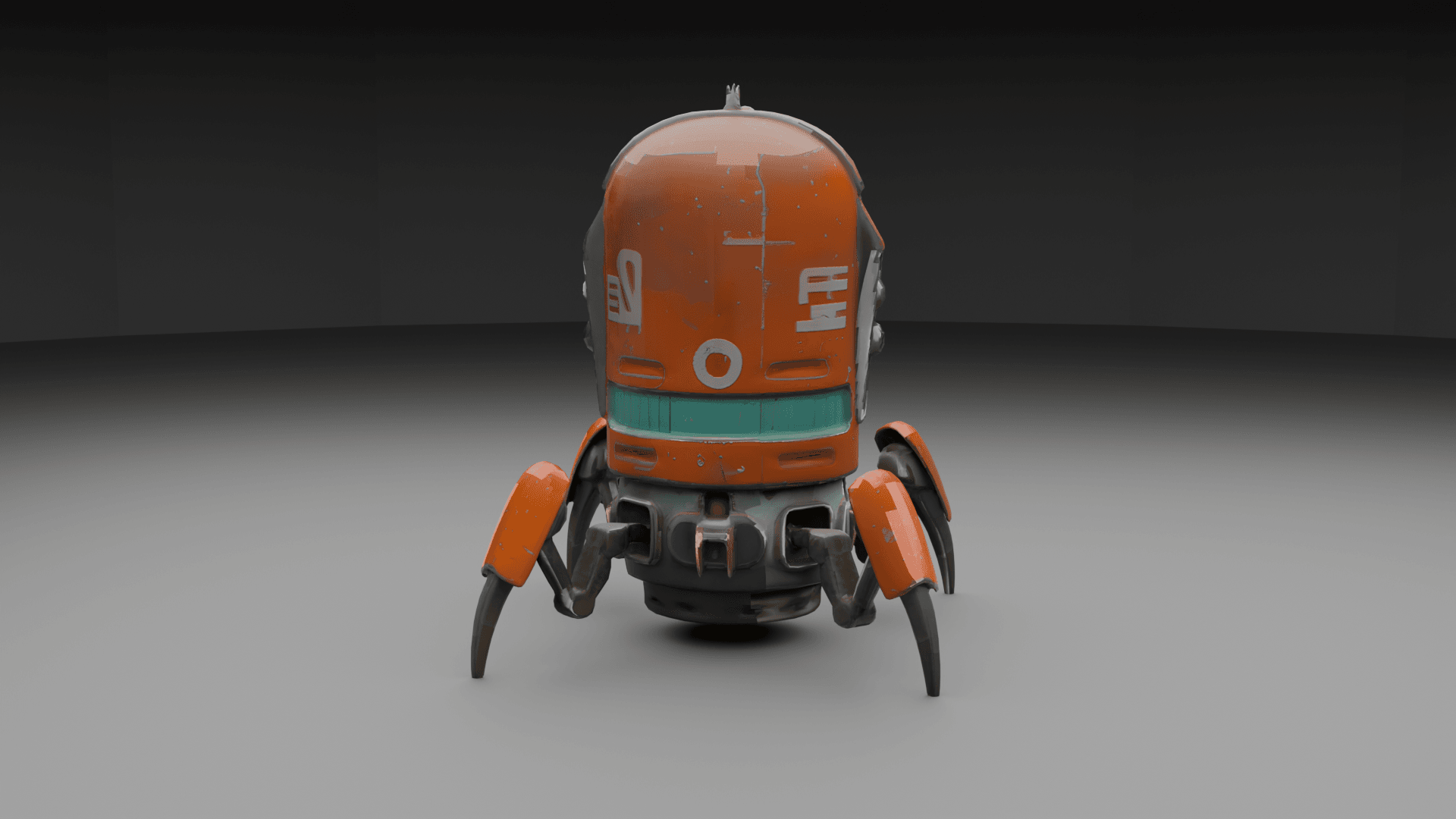 SpiderBot 5 3d model