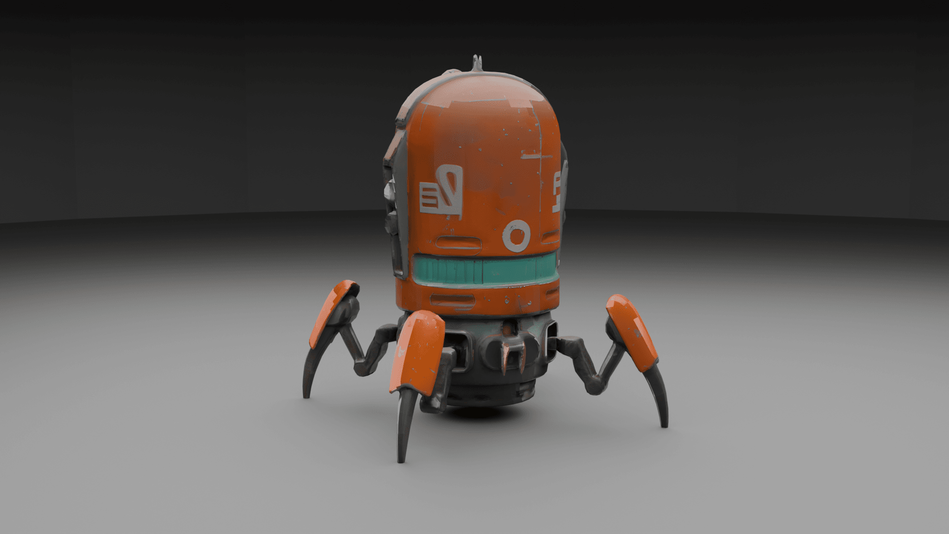 SpiderBot 5 3d model