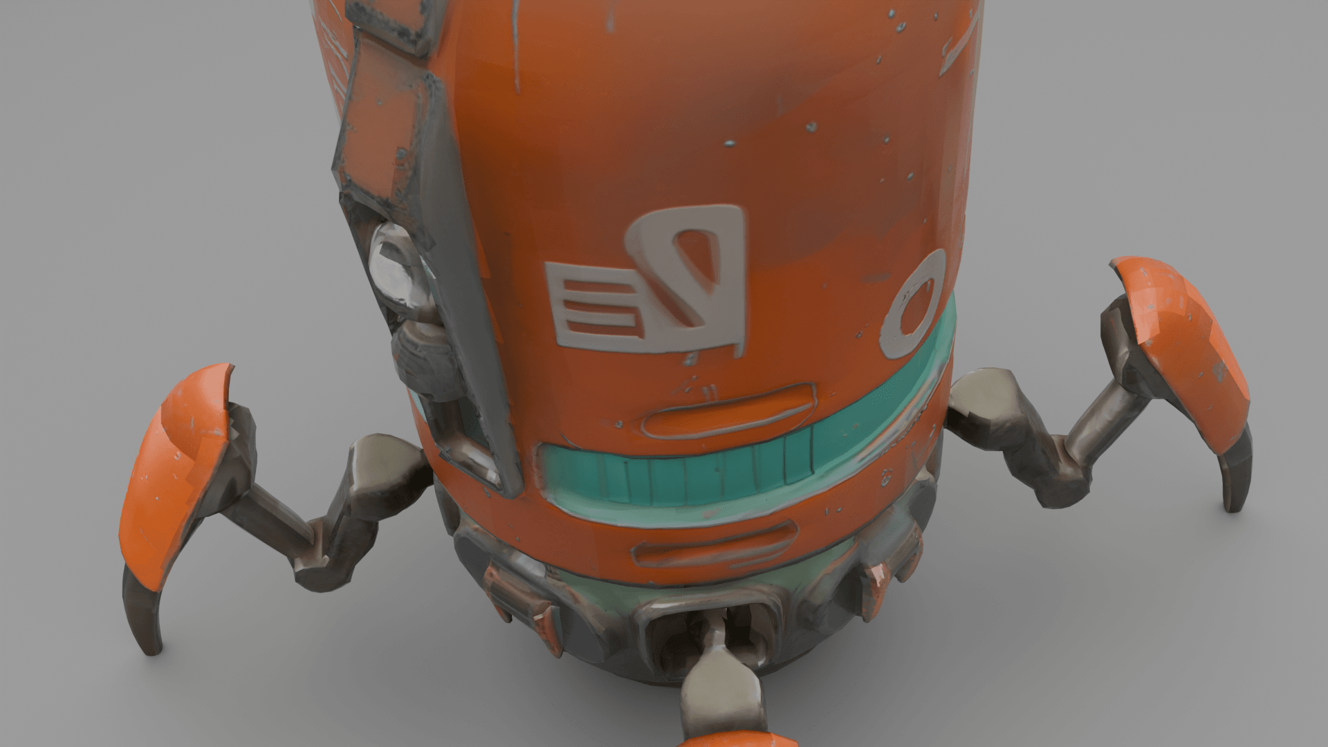 SpiderBot 5 3d model