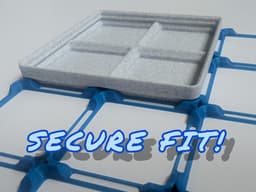 Gridfinity Ultralight Base 3d model