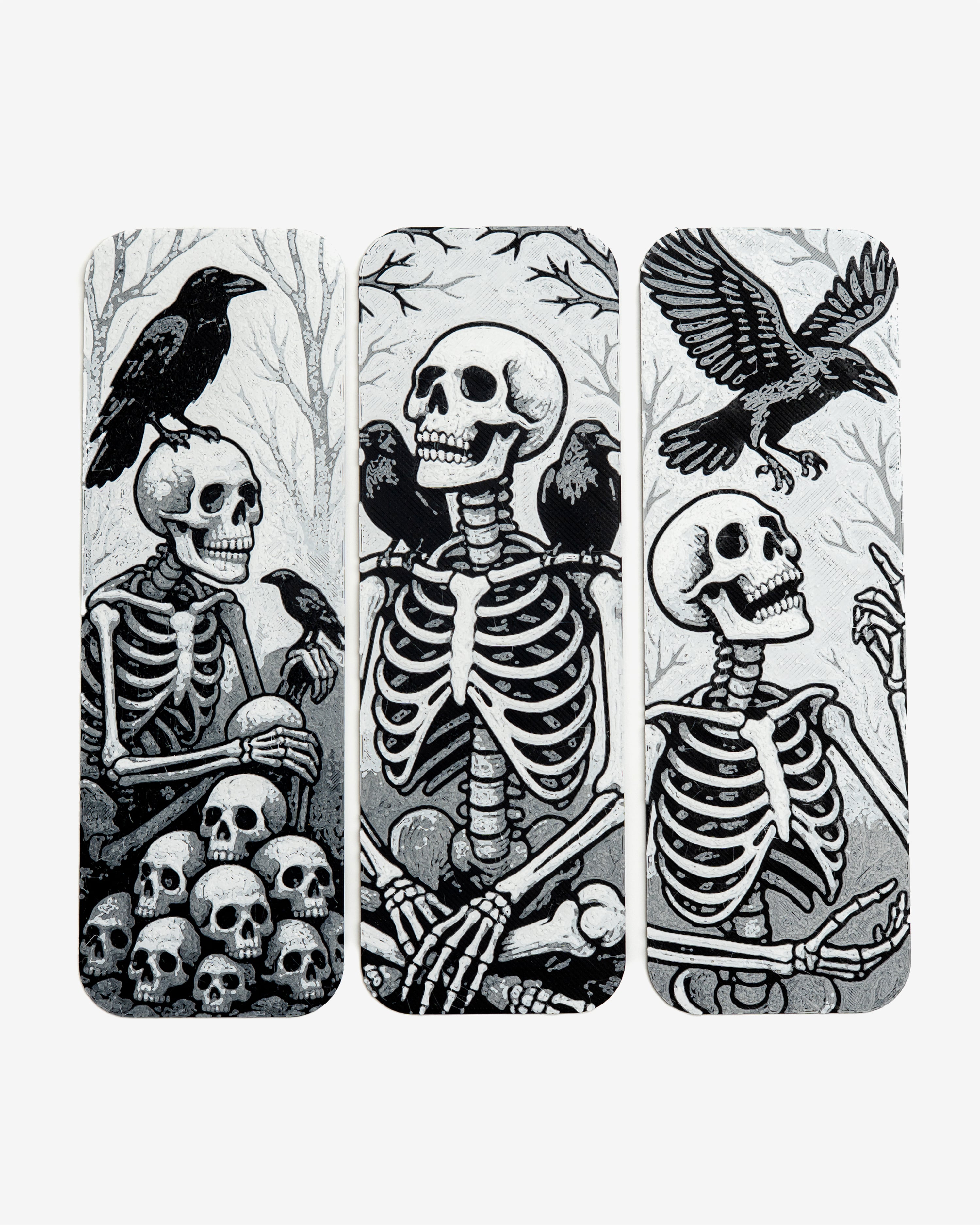 Raven Watcher Bookmarks 3d model