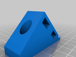 Angled Spool Holder Mount (Kenteclaat Remix) 3d model