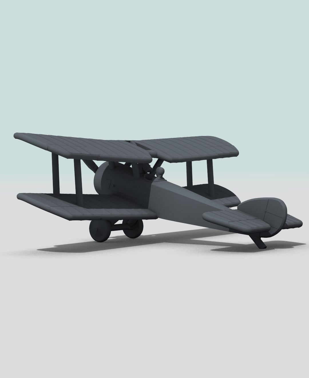1:144 Sopwith Pup (RNAS) 3d model