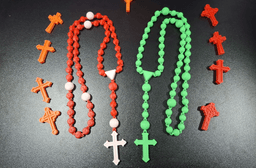 Rosary Print In Place 3d model