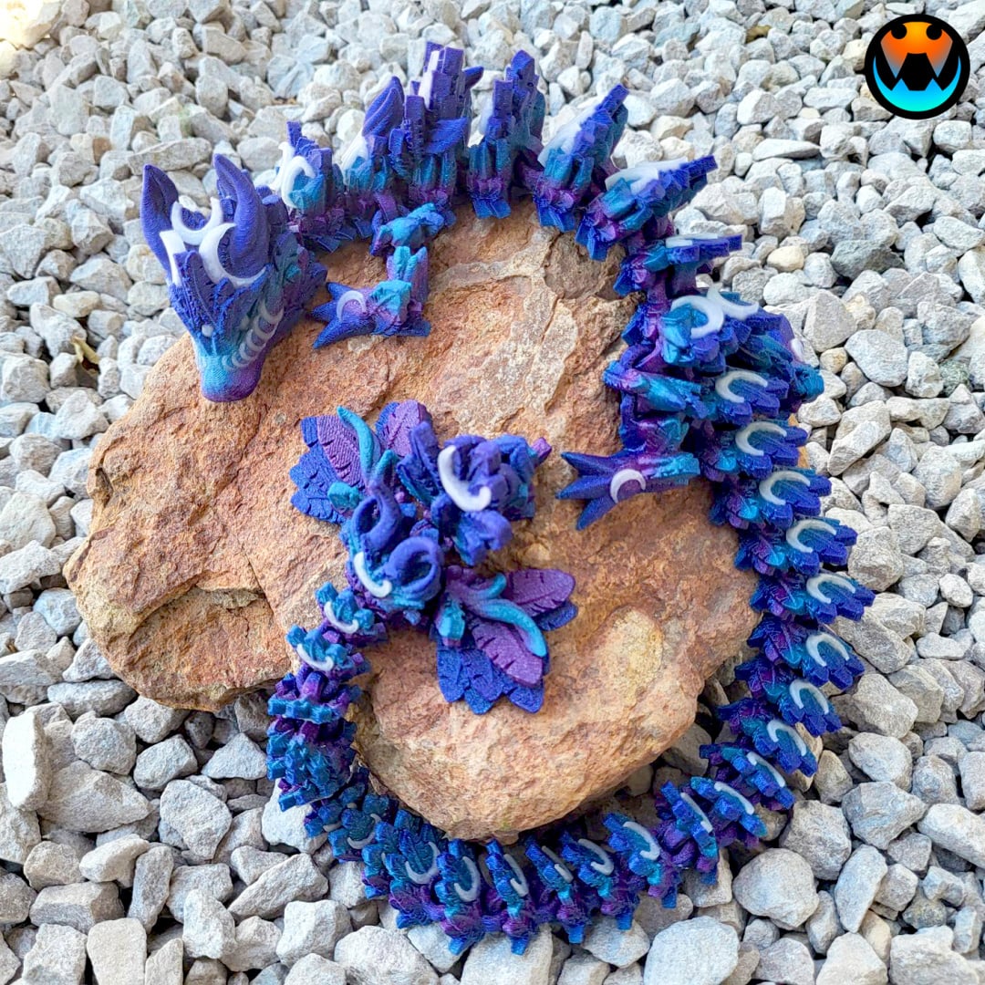 Lunar Dragon 3d model