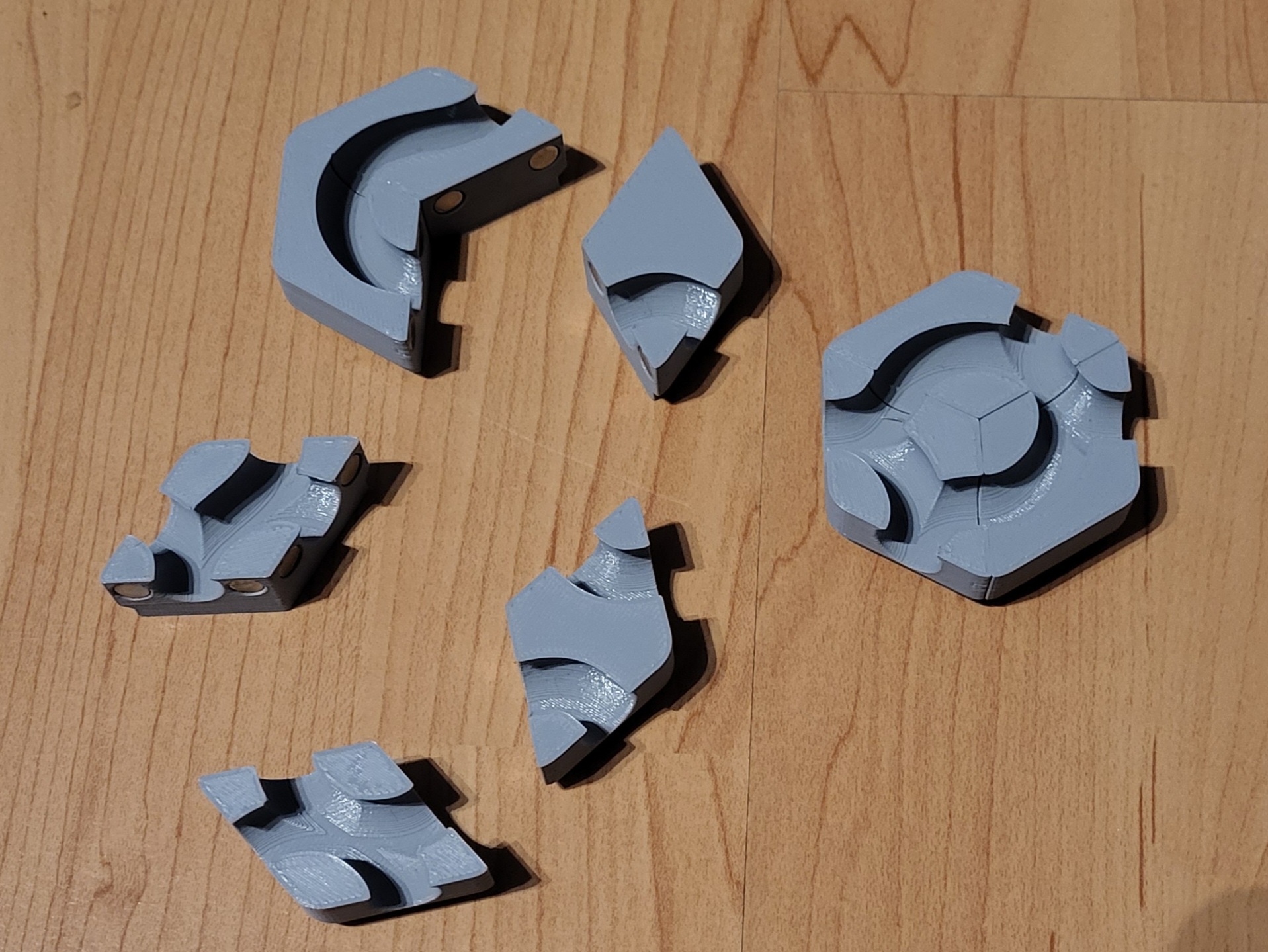 Hextraction 1/3 Basic tiles 3d model