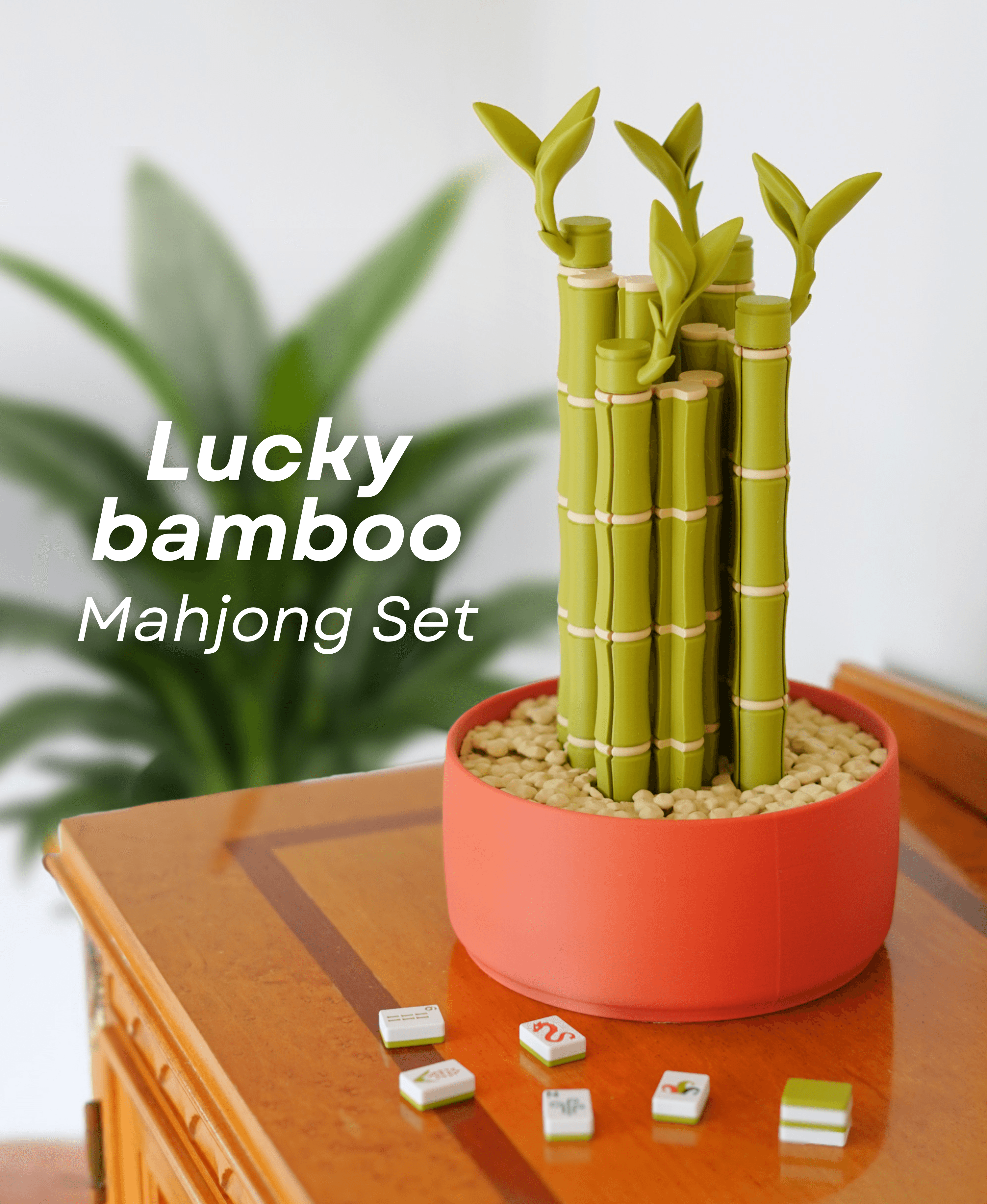 Lucky Bamboo Mahjong 3d model