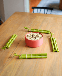 Lucky Bamboo Mahjong 3d model