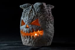 Alien Egg Jack o' Lantern LED Tealight (Pre Supported) 3d model