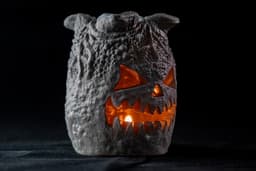 Alien Egg Jack o' Lantern LED Tealight (Pre Supported) 3d model