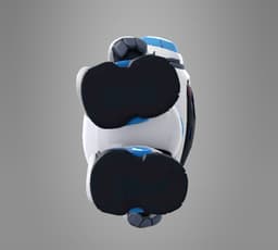 Cute Futuristic Robot Character 3d model