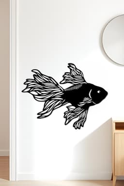 Fish Wall Art, Wall Decor, Home Decor 3d model
