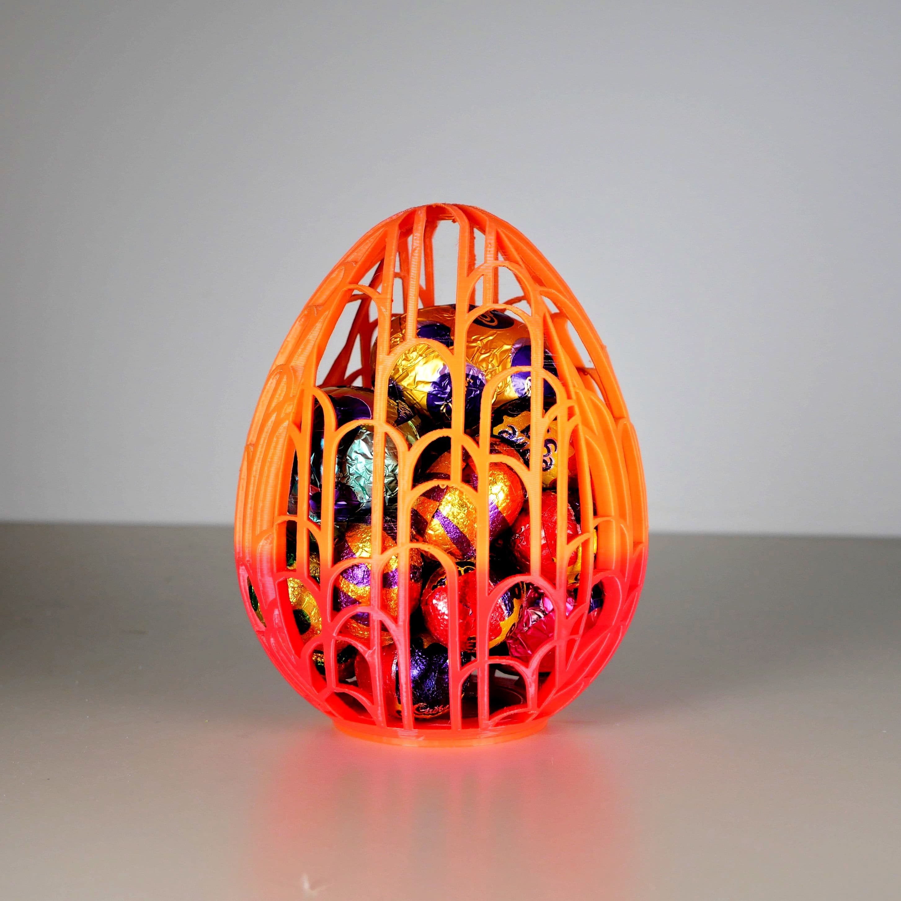 Large Art Deco Easter Egg Box 3d model