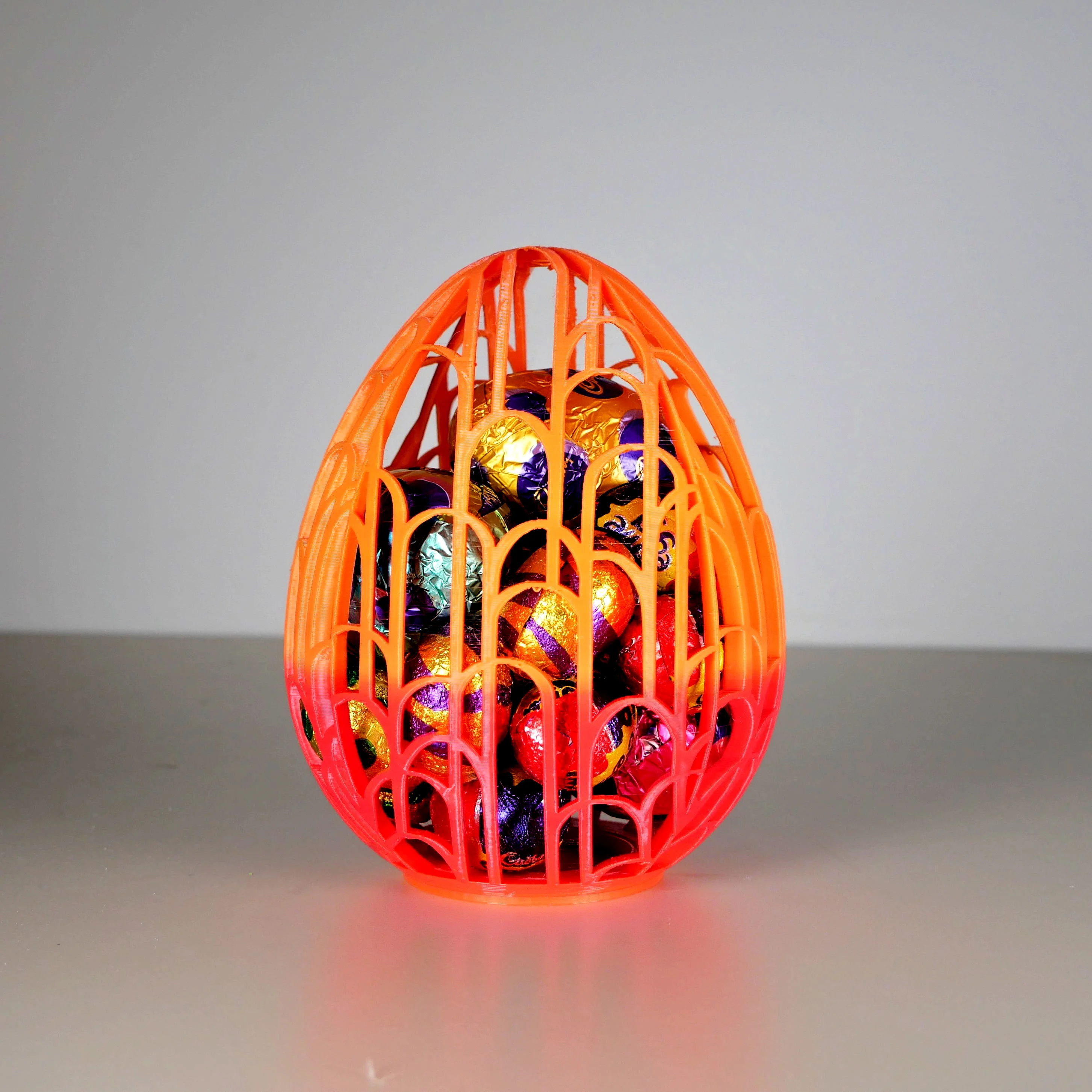 Large Art Deco Easter Egg Box 3d model