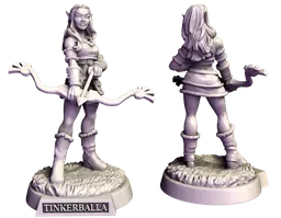 Tinkerballa from "The Guild" 3d model