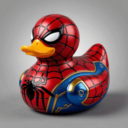 Modern Web-Slinger Duck 3d model