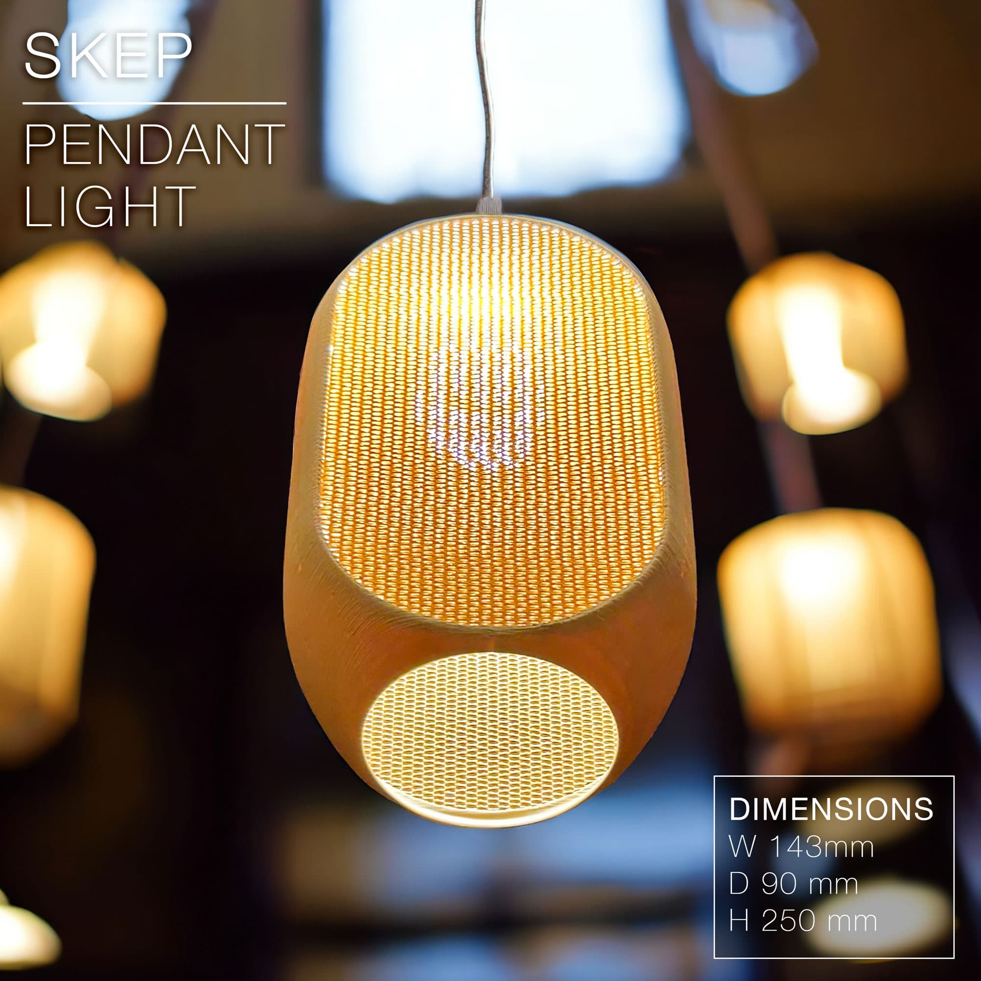 SKEP | Pendant Light E27 fast print 3d model