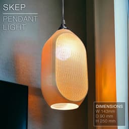 SKEP | Pendant Light E27 fast print 3d model
