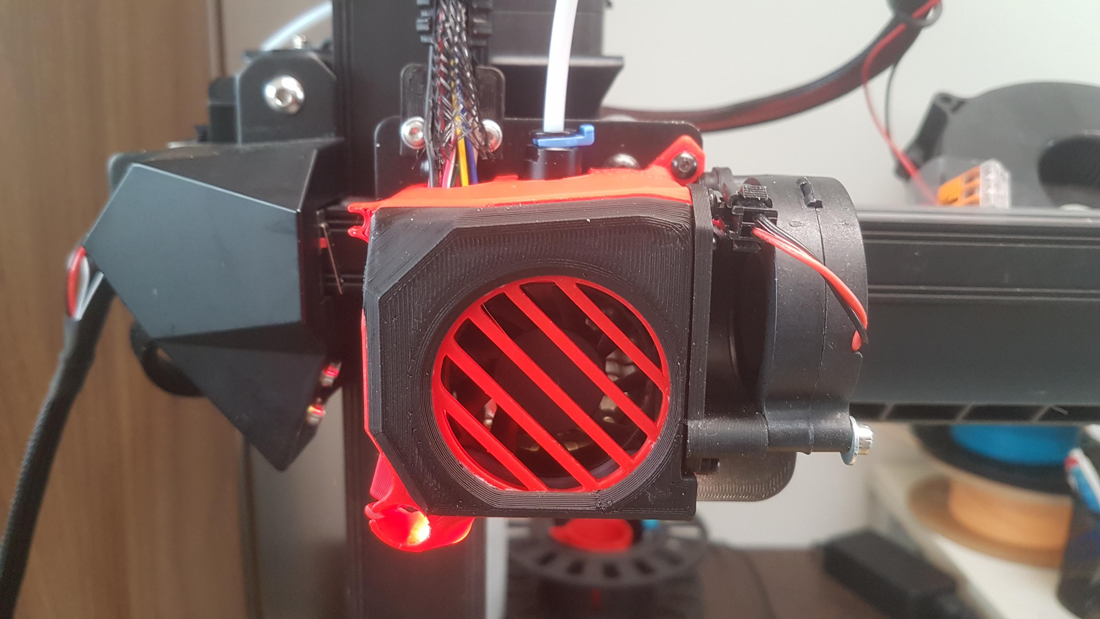 Blower fan replacement for the CR-10 Smart V2.stp 3d model