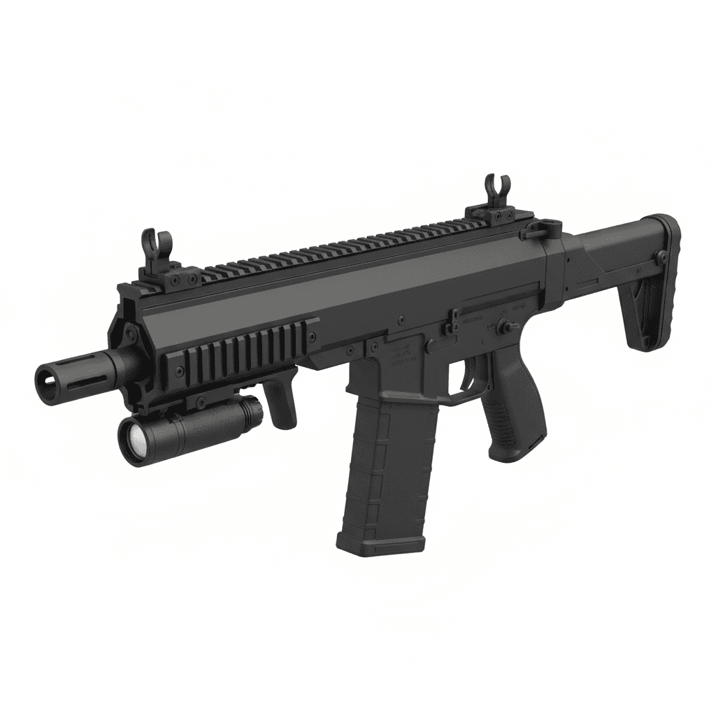 Gun KRISS Vector Tactical Defense Weapon 3d model