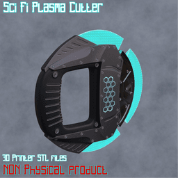 Sci Fi Plasma Cutter 3d model
