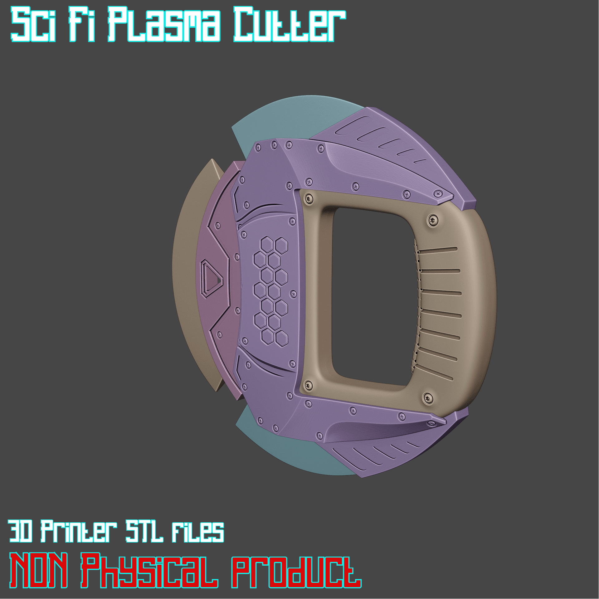 Sci Fi Plasma Cutter 3d model