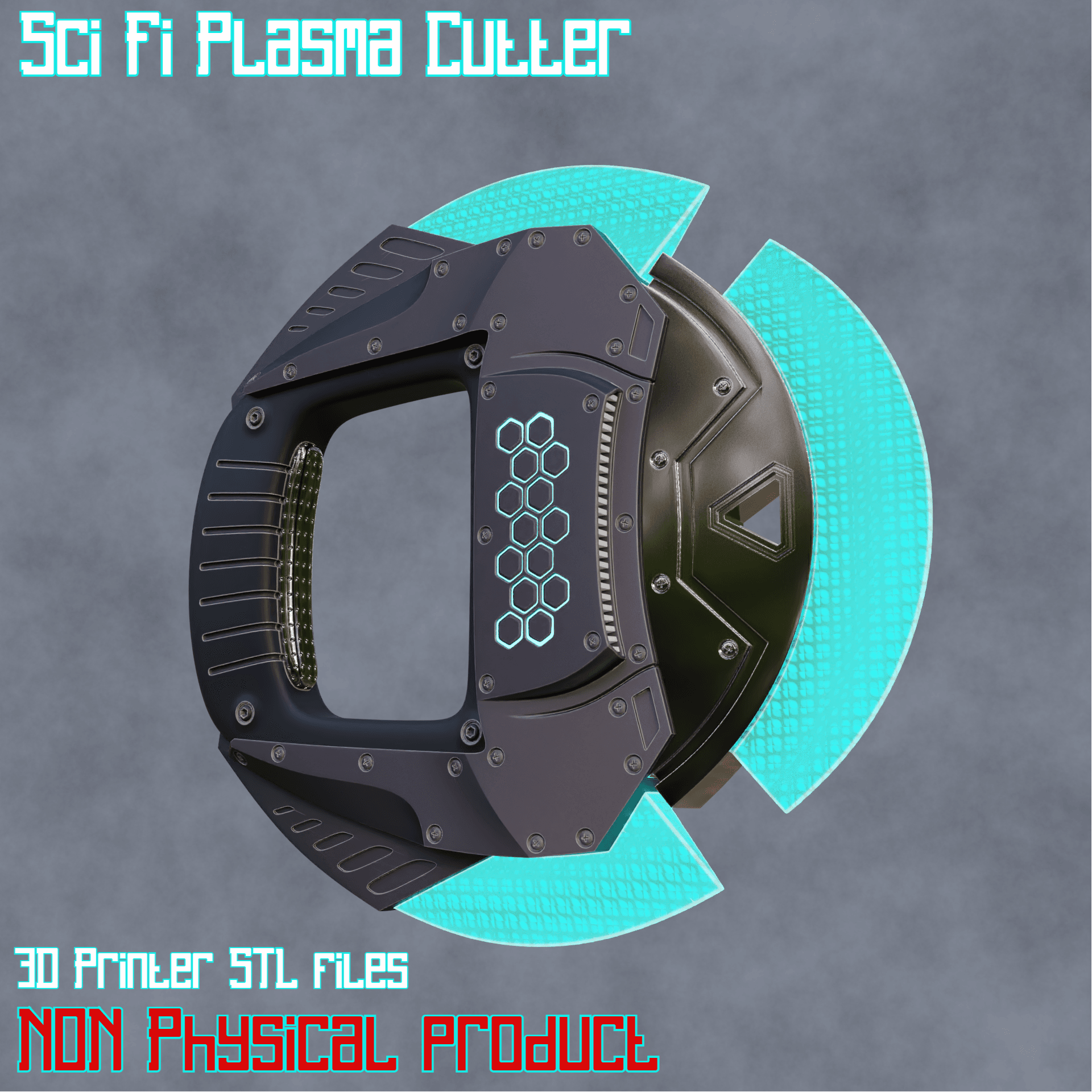 Sci Fi Plasma Cutter 3d model