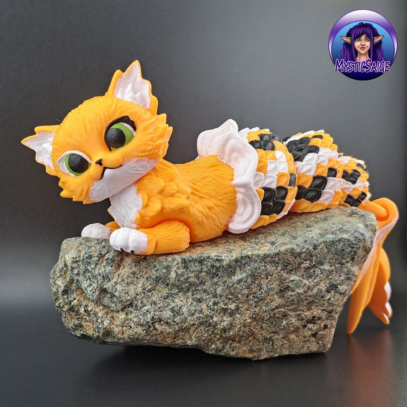 MerCat - Mermaid Cat 3d model