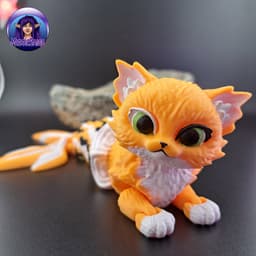 MerCat - Mermaid Cat 3d model