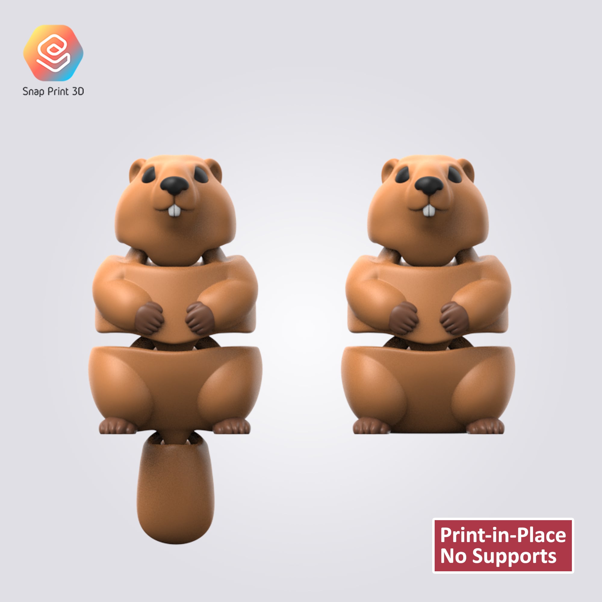 Flexi Groundhog 3d model