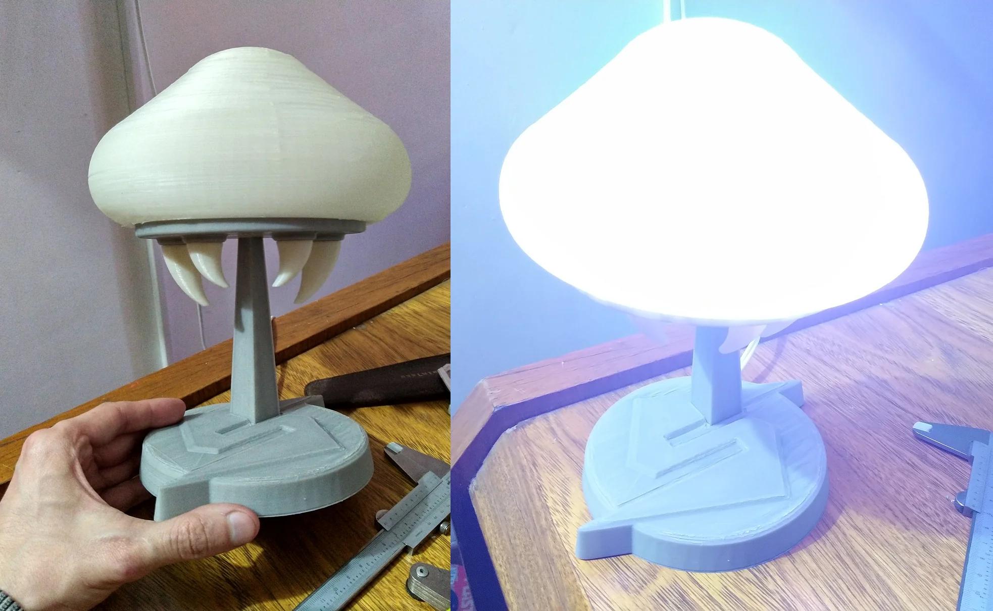 Metroid desk Lamp 3d model