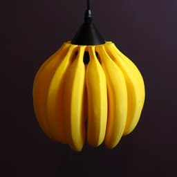 Banana lamp 3d model
