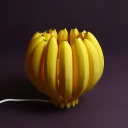 Banana lamp 3d model
