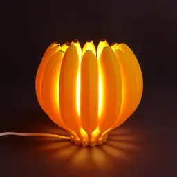 Banana lamp 3d model