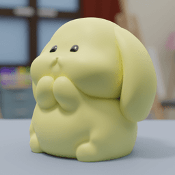 Little Cute Bunny 3d model
