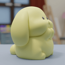 Little Cute Bunny 3d model