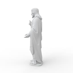 Jesus Statue 3d model