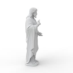 Jesus Statue 3d model